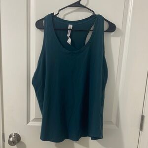 Lululemon Athletica Blue Tank Top